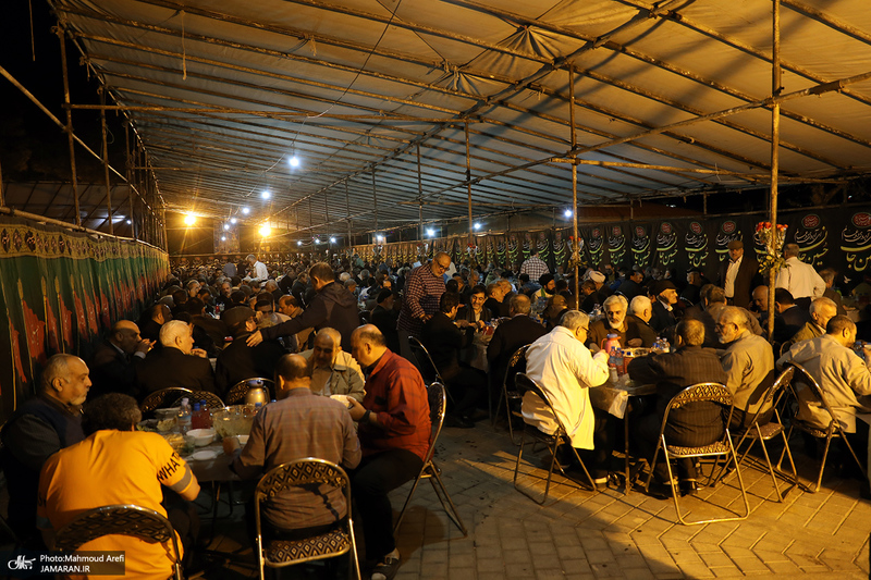 مراسم افطاری هیات گردان تخریب لشگر 27 محمد رسول الله (ص)