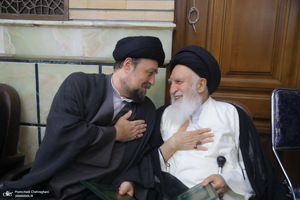 مراسم ختم مادر همسر آیت الله محمدجواد فاضل لنکرانی