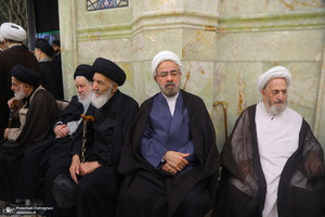 مراسم چهلمین روز ارتحال آیت الله العظمی شبیری زنجانی (ره)