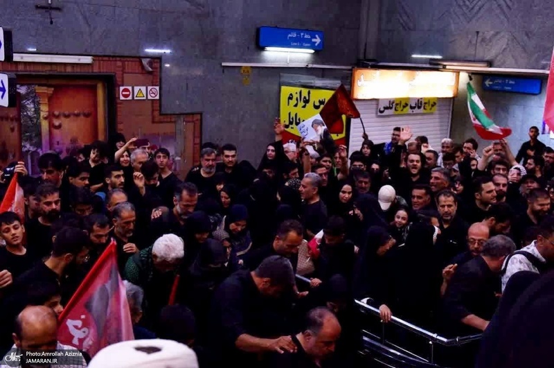 مراسم وداع با رهبر شهید انقلاب در مصلی تهران- 7