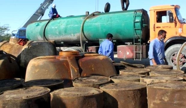 5000 لیتر فرآورده های نفتی در جیرفت کشف شد