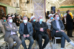 مراسم دوازدهمین سالگرد رحلت همسر گرامی امام و بیست و هفتمین سالگرد ارتحال سید احمد خمینی (ره)