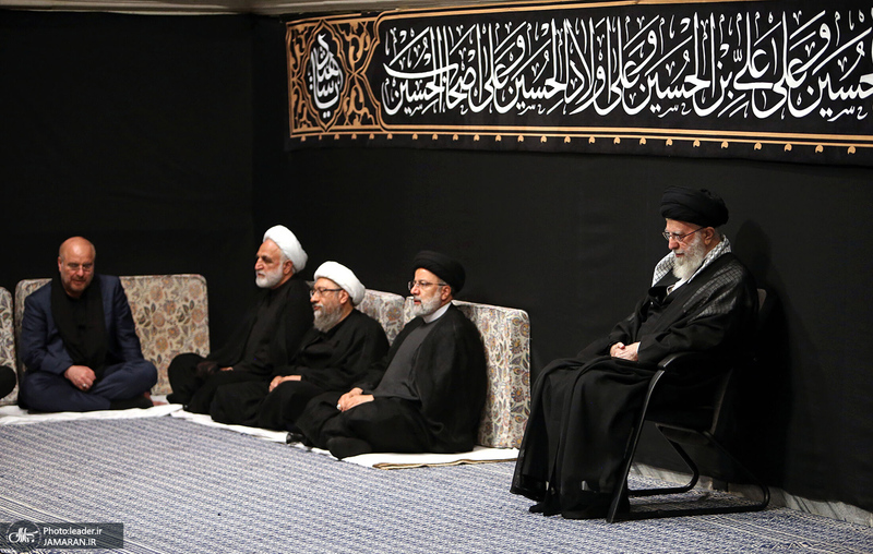 اولین شب عزاداری حضرت اباعبدالله الحسین (ع) در حسینیه امام خمینی