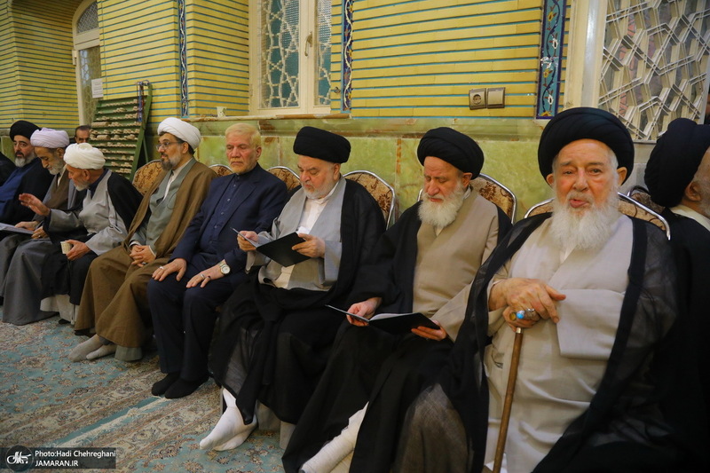 مراسم بزرگداشت مرحوم آیت الله محمدرضا مامقامی