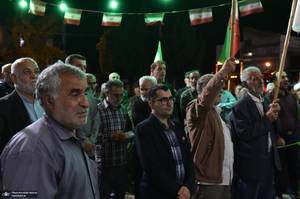 هفتاد و پنجمین اجتماع پر شور مردم در شهر رستم آباد گیلان