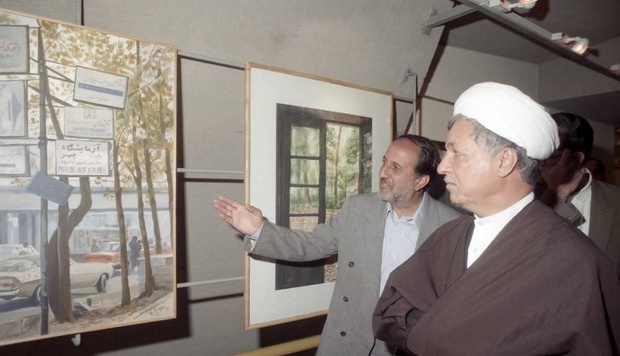 افتتاح بوستانی به دست آیت‌الله هاشمی رفسنجانی در ۲۲ سال قبل+ عکس