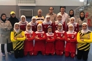 برتری تیم بانوان ایران در هاکی قهرمانی آسیا

