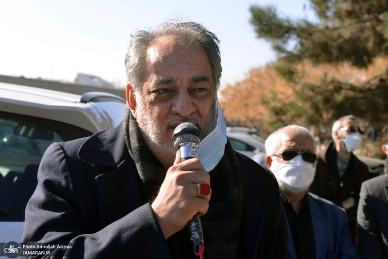 مراسم تشییع و خاکسپاری مرحوم حجت الاسلام و المسلمین سید رضا حسینی امین