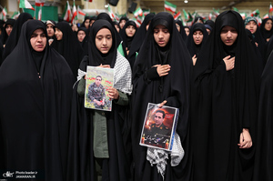 دیدار دانش‌آموزان و دانشجویان با رهبر معظم انقلاب