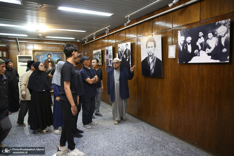 بازدید جمعی از زائرین ابا عبدالله الحسین از کشور اندونزی از جماران