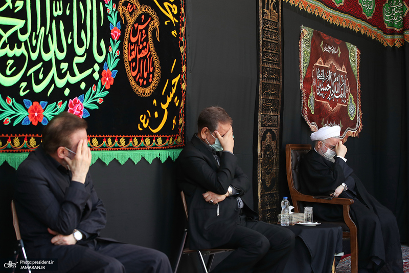 مراسم عزاداری حضرت سید الشهدا(ع) با حضور روحانی
