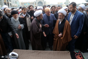 مراسم تشییع و خاکسپاری حجت الاسلام والمسلمین حاج شیخ عباس صالحی منش(ره)