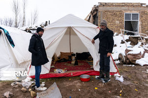 وضعیت زلزله زدگان بخش قطور شهرستان خوی