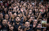 عزاداری شام غریبان و توسل به اهل بیت عصمت و طهارت(ع) با حضور عزاداران حسینی در جوار مقتل قائد شهید انقلاب