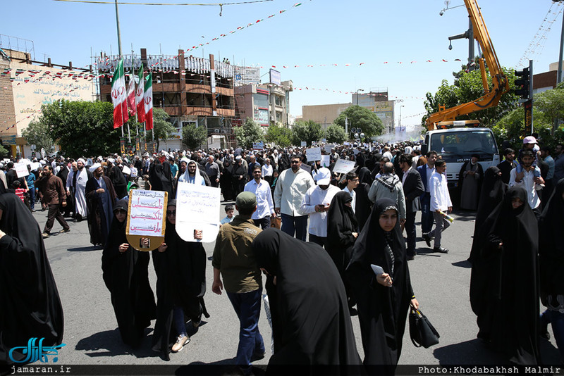 راهپیمایی با شکوه روز جهانی قدس در قم