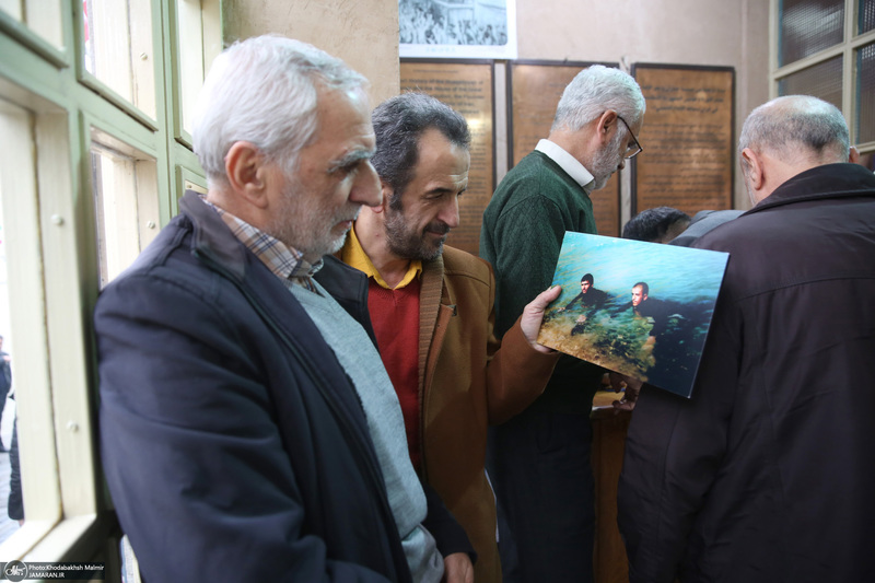 مراسم سی و پنجمین سالگرد گردان علی اکبر (ع) در حسینیه جماران