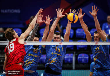 برد بزرگ اوکراینی ها مقابل آمریکا در لیگ ملت های والیبال ۲۰۲۵