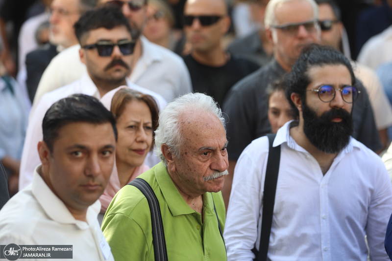 مراسم تشییع ناصر تقوایی