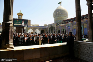 مراسم تشییع برادر آیت الله هاشمی رفسنجانی