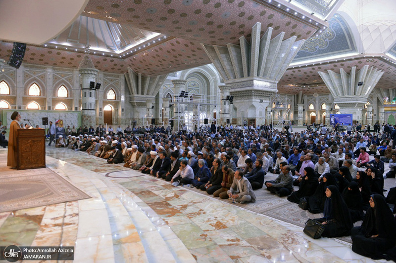 تجدید میثاق وزیر، مدیران و کارکنان وزارت جهاد کشاورزی با آرمان های حضرت امام(س)