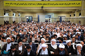 دیدار مسئولان، کارگزاران و دست‌اندرکاران حج با رهبر معظم انقلاب