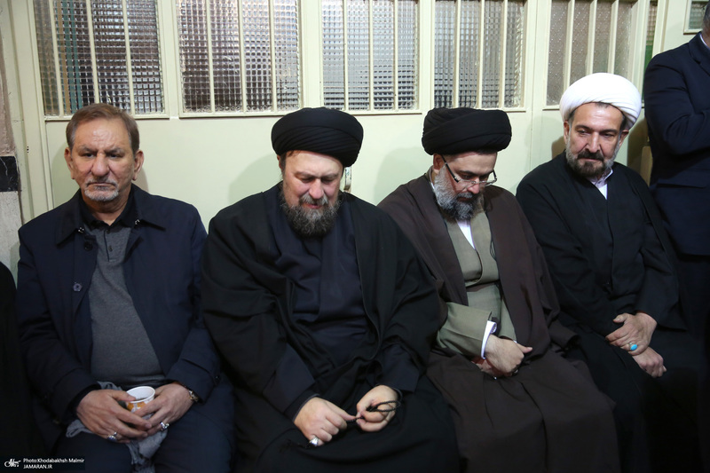 مراسم سالگرد رحلت آیت‌الله سید محمد موسوی بجنوردی در حسینیه جماران  -2