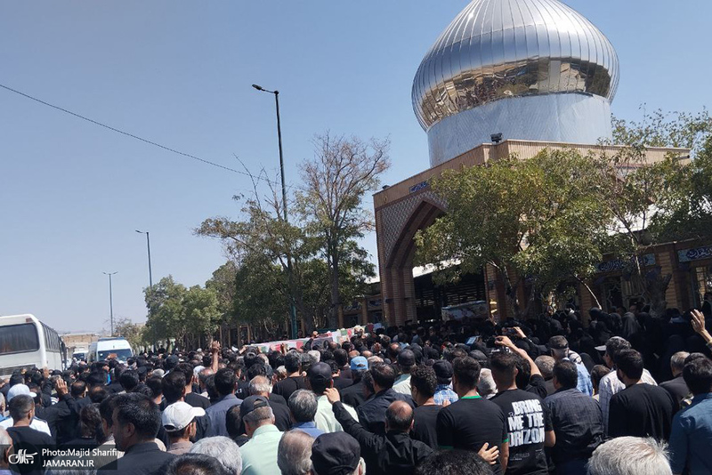 تشییع پیکر مطهر شهدای مردمی خمین