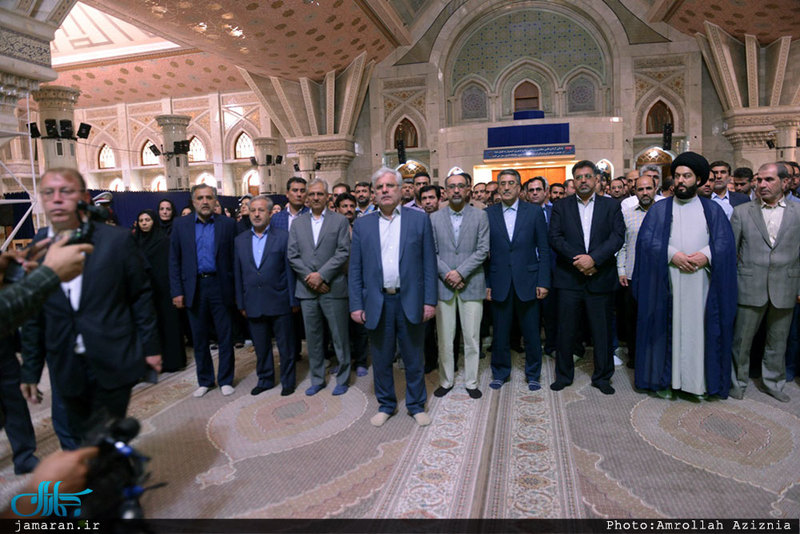 تجدید میثاق مدیران و کارکنان سازمان تامین اجتماعی با آرمان های حضرت امام(س)