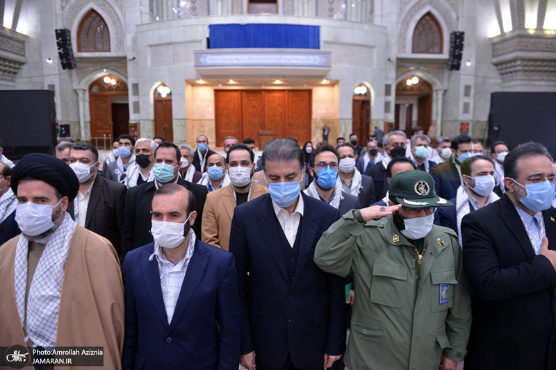 تجدید میثاق مسئولان شهرستان پردیس با آرمان های حضرت امام خمینی (س)