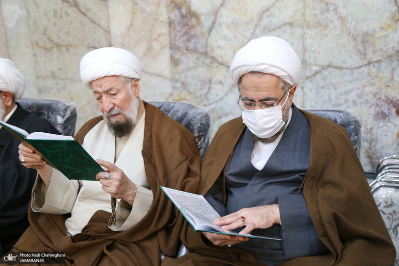 مراسم بزرگداشت آیت الله العظمی صافی گلپایگانی (ره) توسط بیت آیت الله العظمی بروجردی (ره)‎‎