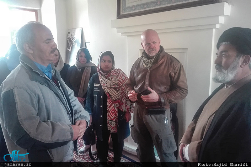 بازدید نماینده سازمان ملل از بیت امام در خمین‎