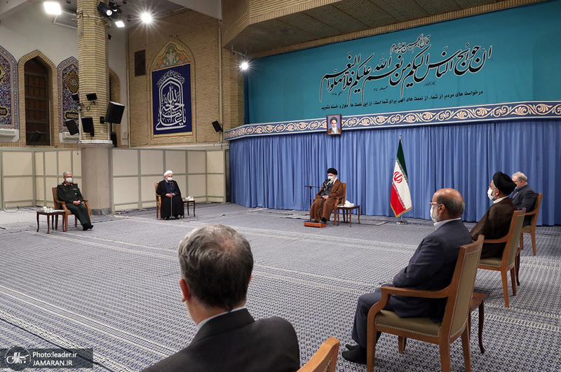 جلسه ستاد ملی مقابله با کرونا در حضور رهبر معظم انقلاب