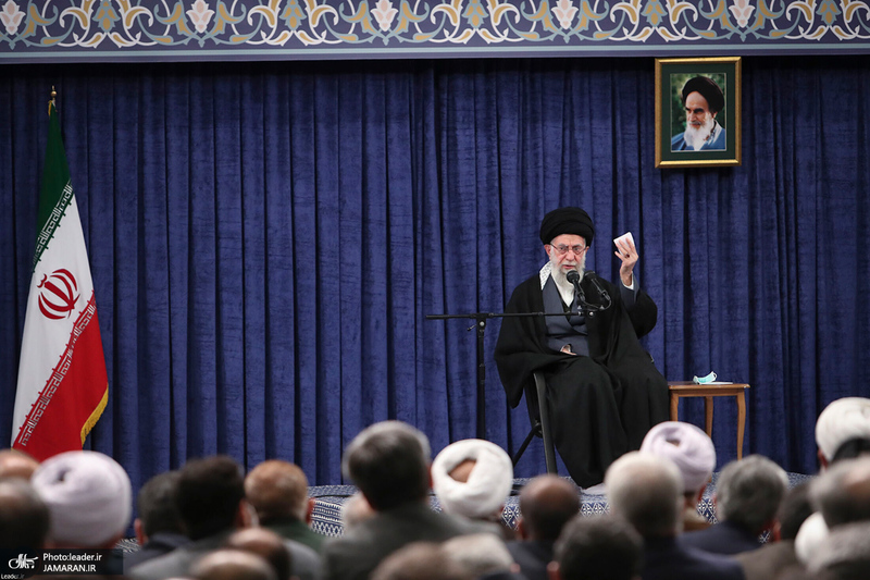 دیدار رمضانی مسئولان نظام با رهبر معظم انقلاب