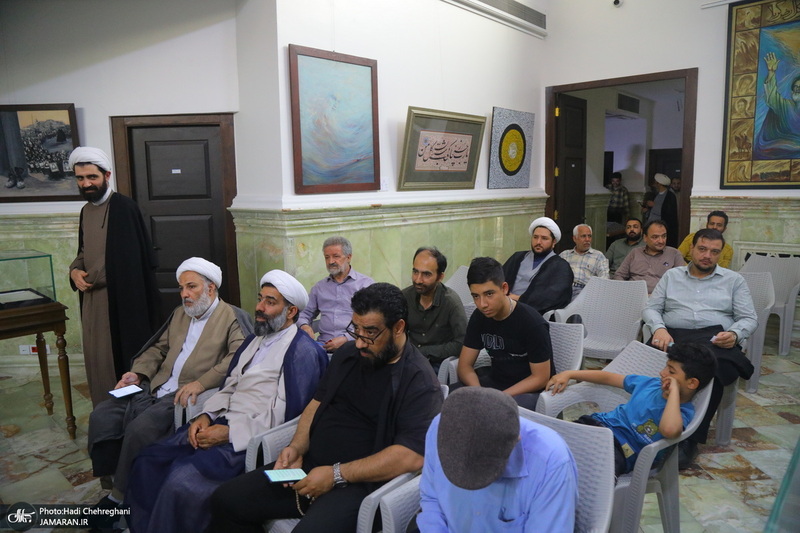 محفل ادبی با حضور استاد مجاهدی در مجتمع یادگار امام (س) قم