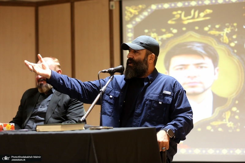 مراسم بزرگداشت احسان صابری در حرم امام خمینی (س)