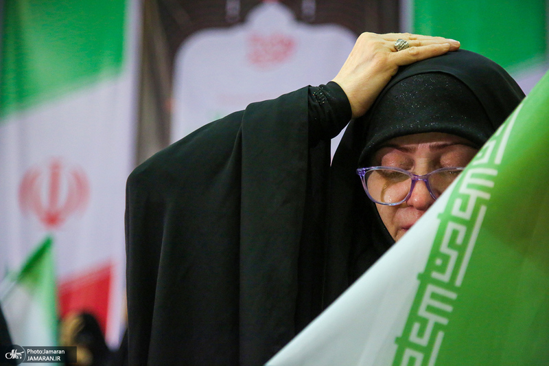 مراسم چهلم جان‌باختگان حوادث دی‌ماه