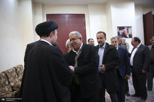 حاشیه دیدار نمایندگان مجلس با سید حسن خمینی