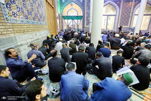 مراسم احیای شب بیست و یکم ماه رمضان در حرم مطهر حضرت معصومه (س)