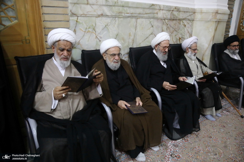 مراسم بزرگداشت حضرت امام (س) در مسجد اعظم قم