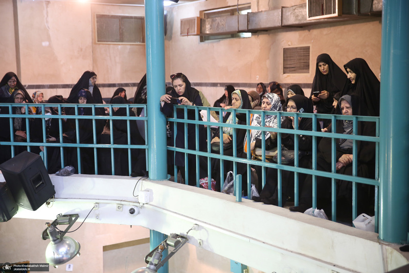 مراسم «کوچه آفتاب» در جماران