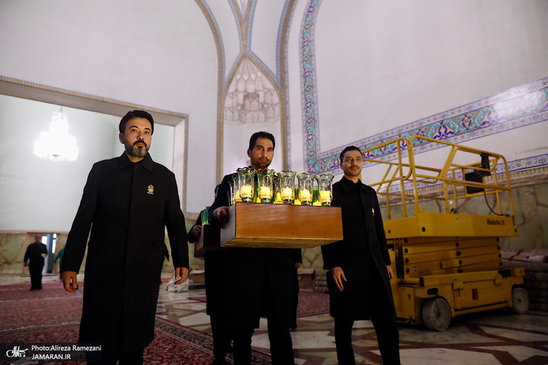 مراسم خطبه خوانی شب شهادت امام رضا (ع)