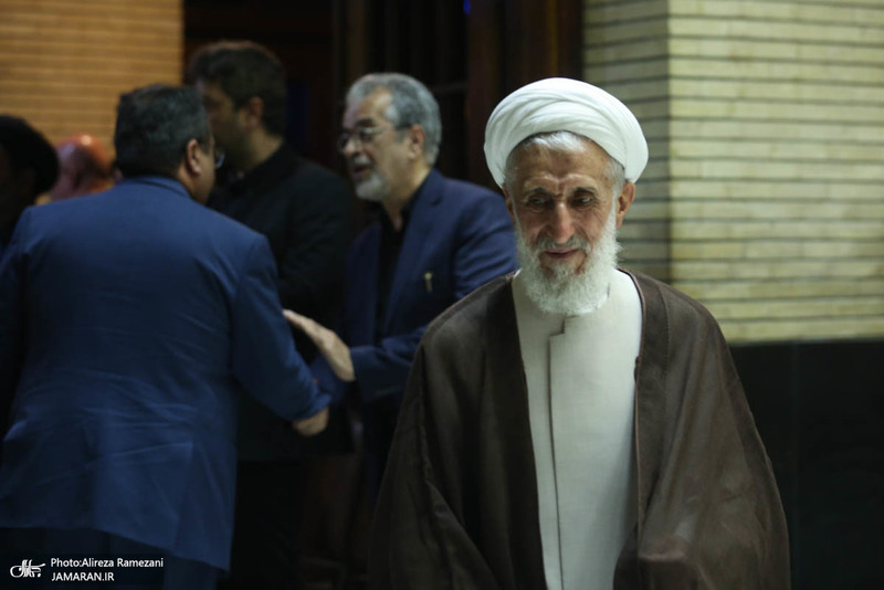 مراسم ختم مادر مهدی طباطبایی