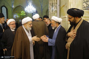 مراسم بزرگداشت آیت الله امامی کاشانی (ره) در مسجد اعظم قم