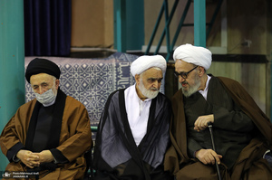 مراسم بزرگداشت آیت الله رحمت (ره) در حسینیه جماران - 1