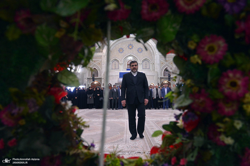 مراسم تجدید میثاق اهالی فرهنگ و کتاب با آرمان‌های امام خمینی (س)