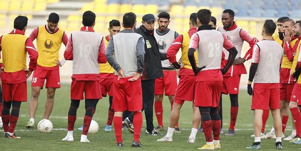 حضور قلیچ در تمرین پرسپولیس