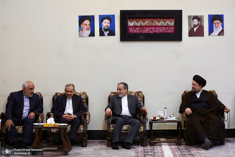 مراسم تجدید میثاق اعضا و کارکنان وزارت امور خارجه