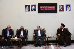 مراسم تجدید میثاق اعضا و کارکنان وزارت امور خارجه