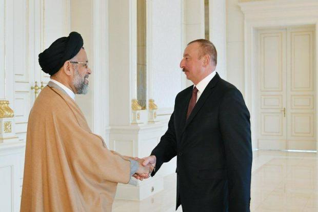 وزیر اطلاعات با رئیس‌جمهوری آذربایجان دیدار کرد