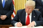 ترامپ تحریم های ایران را امضا می کند